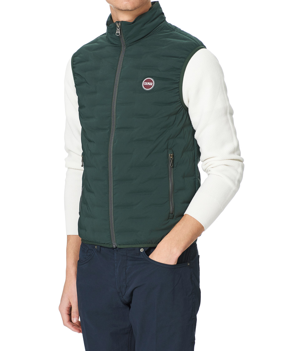 Heren | Jassen | Colmar | Lightweight Square Vest Botanical