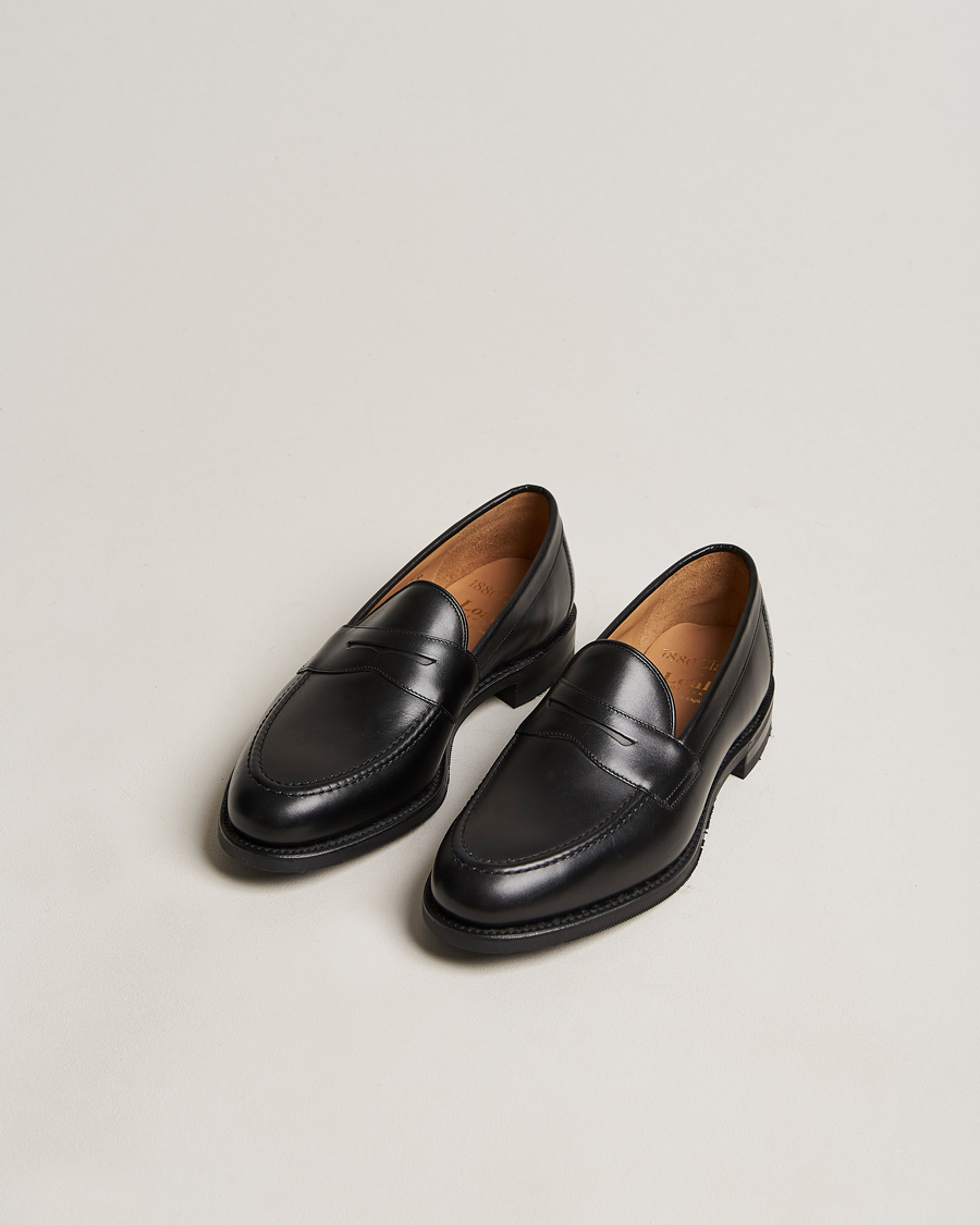 Heren | Handgjorda skor - Skoblockskampanj | Loake 1880 | Grant Shadow Sole Black Calf