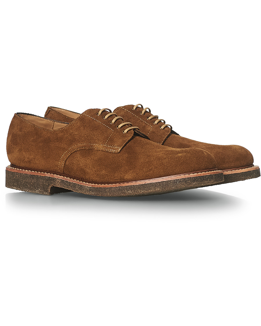 Heren | Loake 1880 Chichester Suede Derby Tobacco | Loake 1880 | Chichester Suede Derby Tobacco