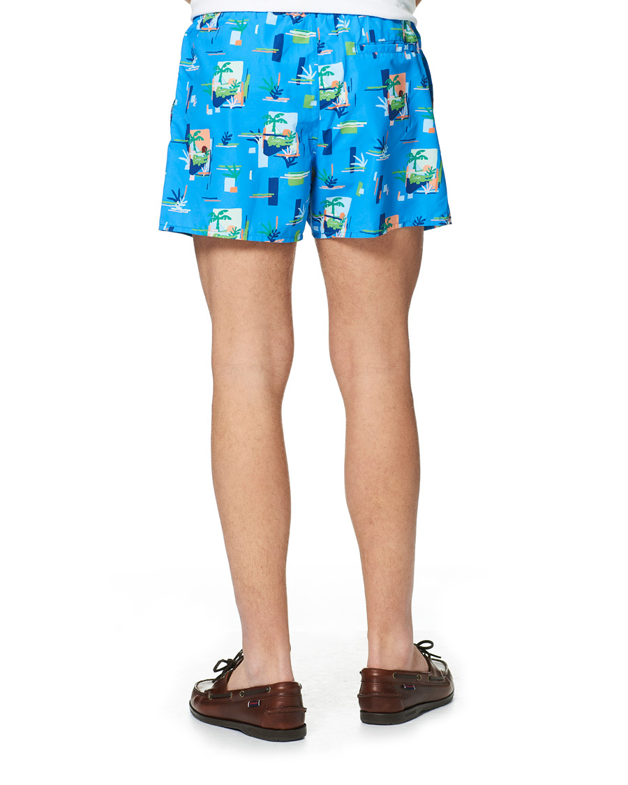 Heren | Zwembroek | Lacoste | Print Light Swimming Trunks Etehereal