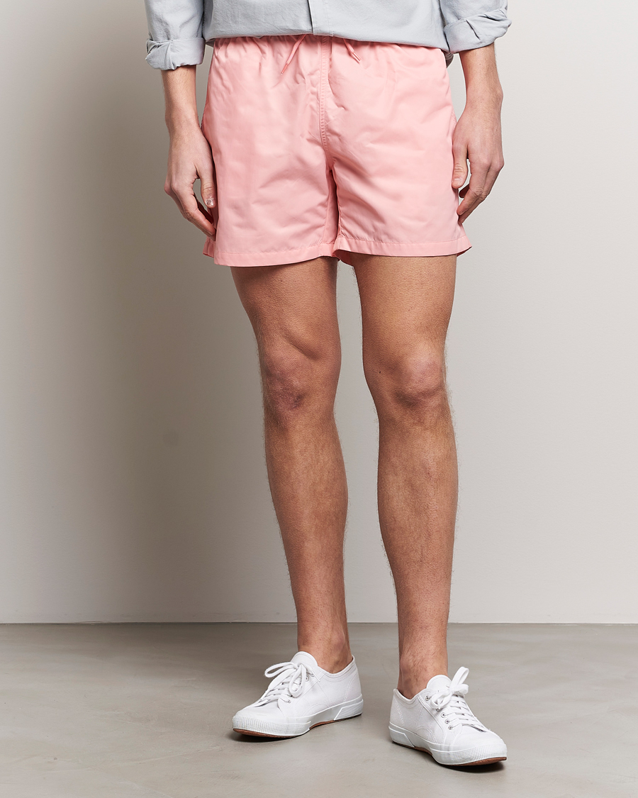 Heren | Zwembroek | Colorful Standard | Classic Organic Swim Shorts Bright Coral