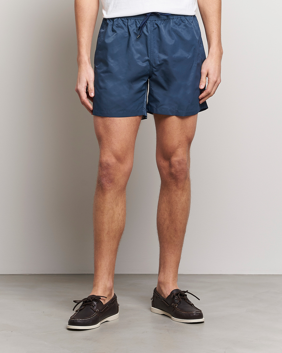 Heren |  | Colorful Standard | Classic Organic Swim Shorts Petrol Blue