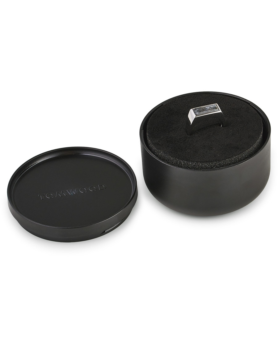 Heren | Tom Wood Peaky Ring Larvikite Silver | Tom Wood | Peaky Ring Larvikite Silver