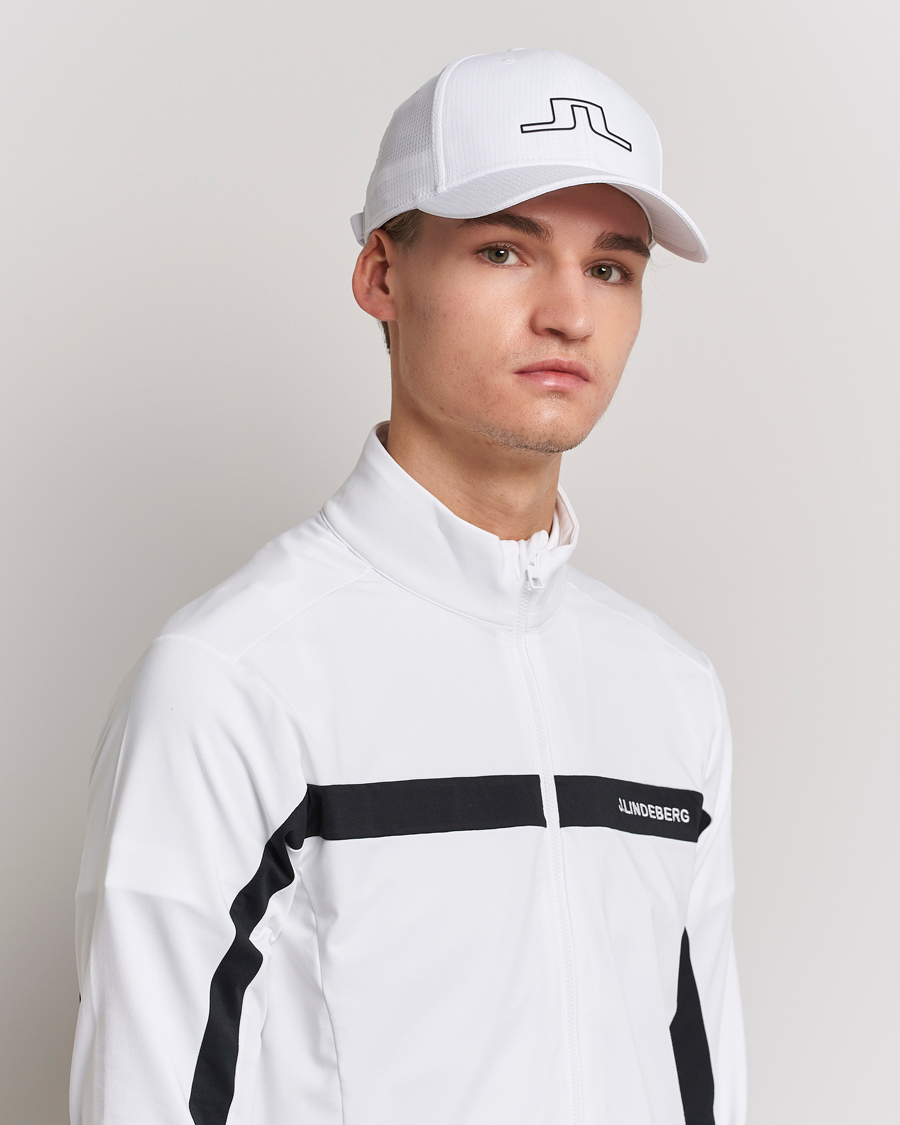 Heren | J.Lindeberg | J.Lindeberg | Caden Golf Cap White