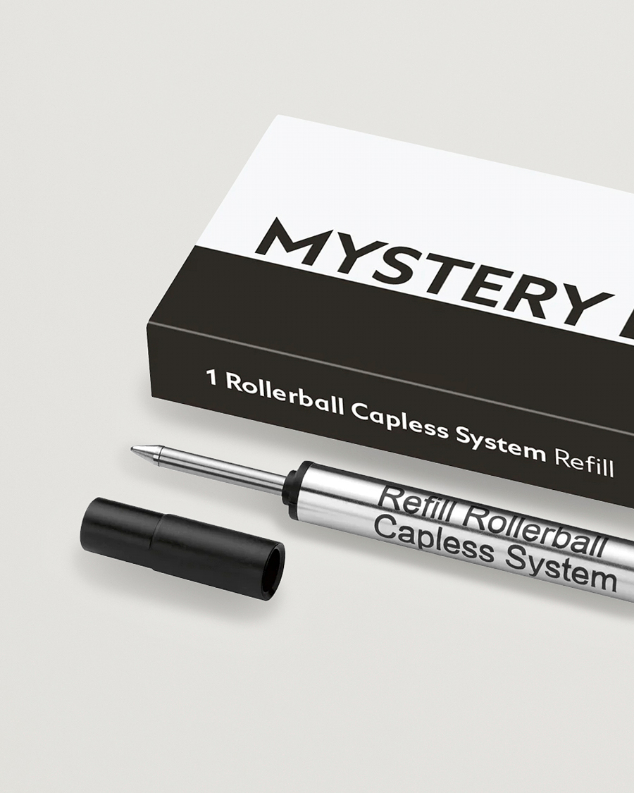 Heren | Pennen | Montblanc | 1 Rollerball M Capless System Refill Mystery Black