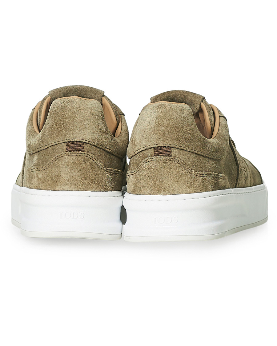 Heren | Tod's Cassetta Alta Sneaker Taupe Suede | Tod's | Cassetta Alta Sneaker Taupe Suede