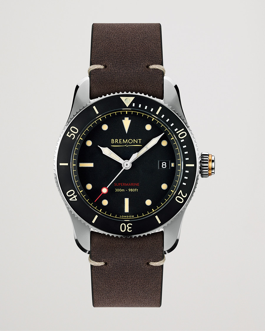 Heren | Bremont S301 Supermarine 40mm Black Dial | Bremont | S301 Supermarine 40mm Black Dial