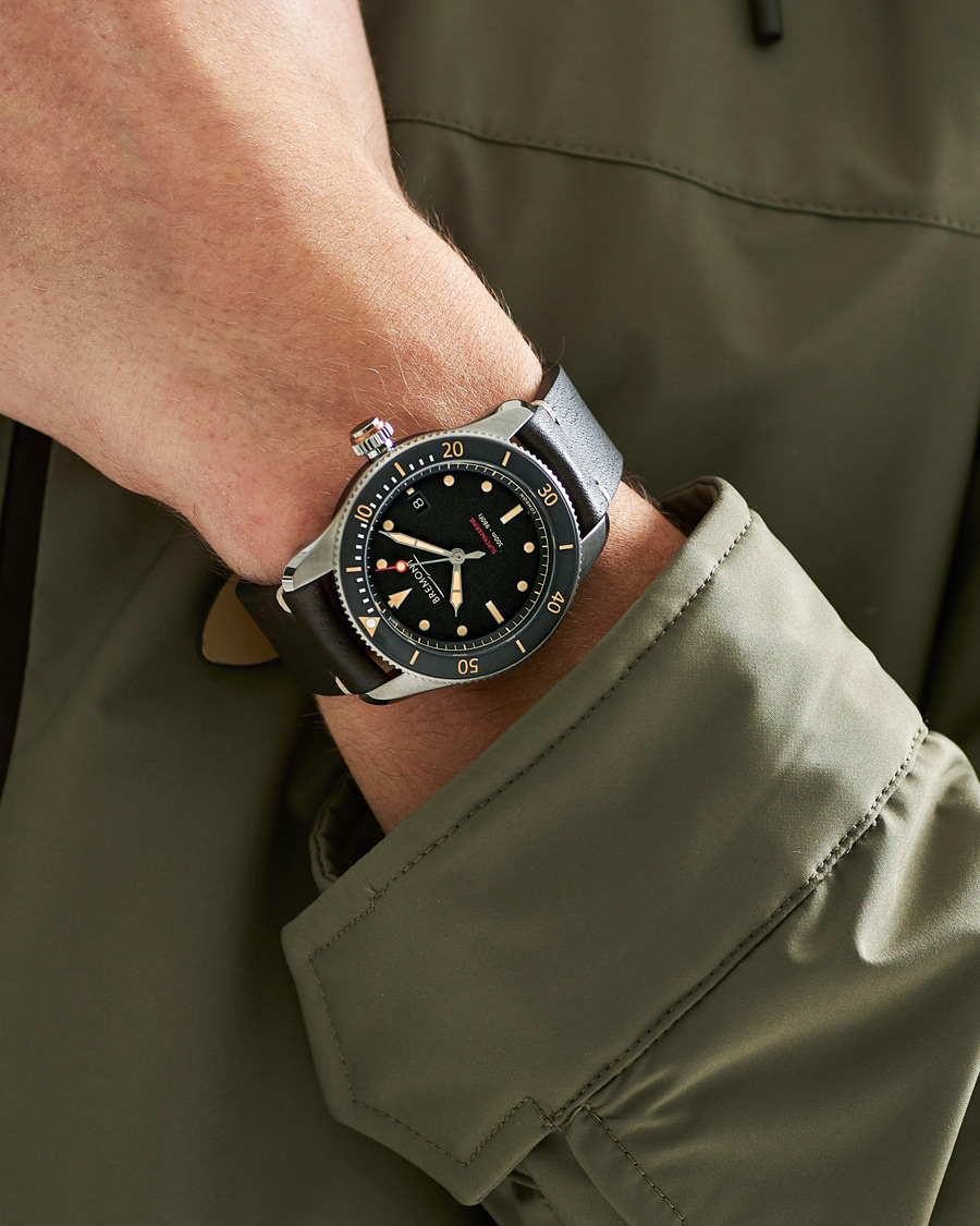 Heren | Bremont S301 Supermarine 40mm Black Dial | Bremont | S301 Supermarine 40mm Black Dial