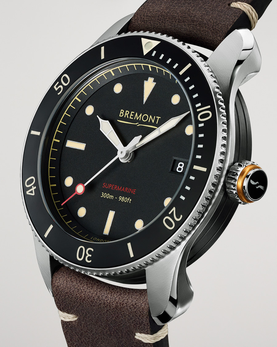 Heren | Bremont S301 Supermarine 40mm Black Dial | Bremont | S301 Supermarine 40mm Black Dial