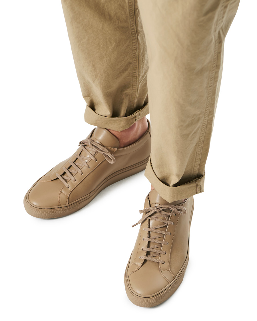 Heren | Common Projects Original Achilles Sneaker Coffee | Common Projects | Original Achilles Sneaker Coffee