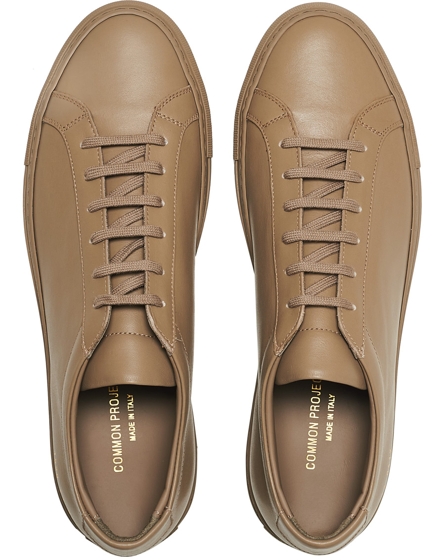 Heren | Common Projects Original Achilles Sneaker Coffee | Common Projects | Original Achilles Sneaker Coffee