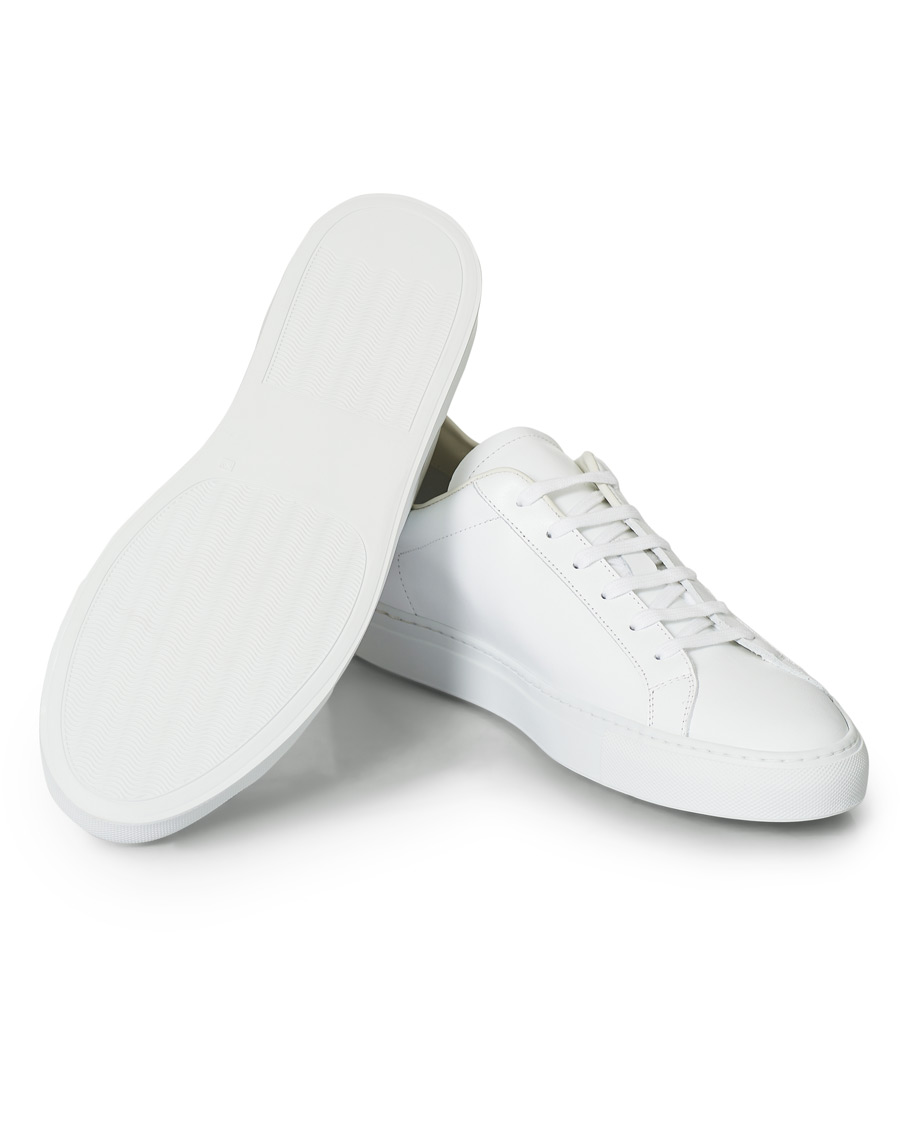 Heren | Common Projects Retro Low Sneaker White/Red | Common Projects | Retro Low Sneaker White/Red