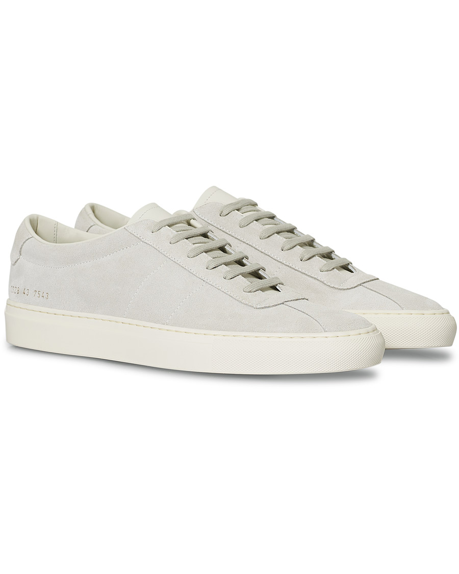 Heren | Common Projects Suede Summer Edition Sneaker Grey | Common Projects | Suede Summer Edition Sneaker Grey