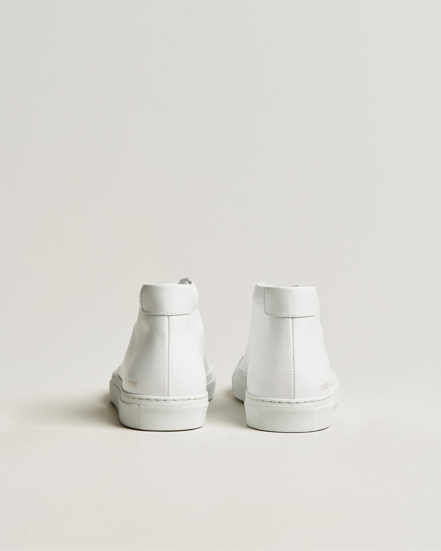 Heren | Common Projects Original Achilles Leather High Sneaker White | Common Projects | Original Achilles Leather High Sneaker White