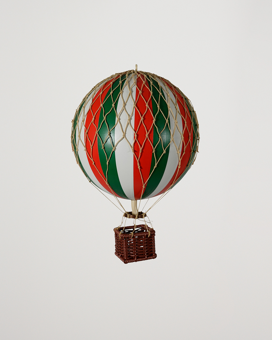 Heren | Decoratie | Authentic Models | Travels Light Balloon Green/Red/White