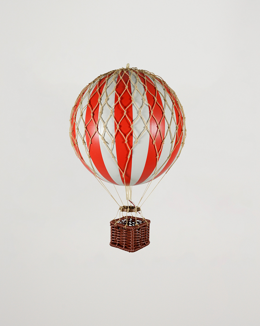 Heren | Decoratie | Authentic Models | Travels Light Balloon Red/White