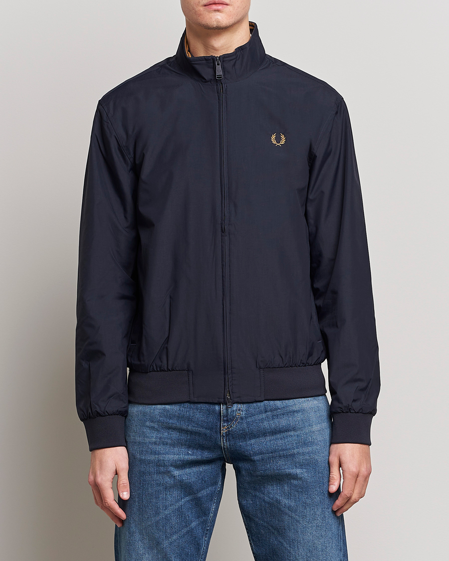 Heren | Casual jassen | Fred Perry | Brentham Jacket Navy