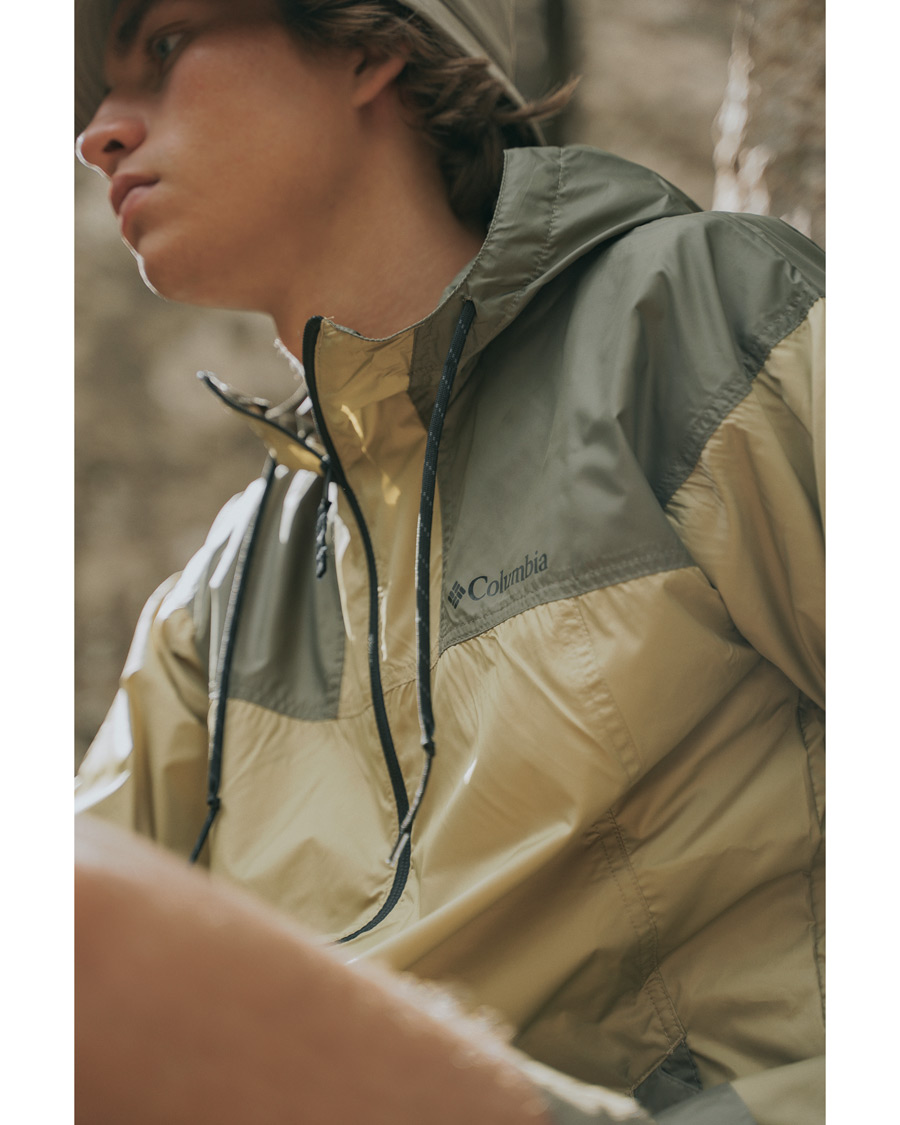 Heren | Jassen | Columbia | Flash Challenger Windbreaker Savory/Stone Green