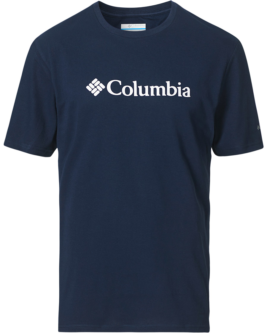 Heren | T-shirts | Columbia | Basic Logo Tee Collegiate Navy