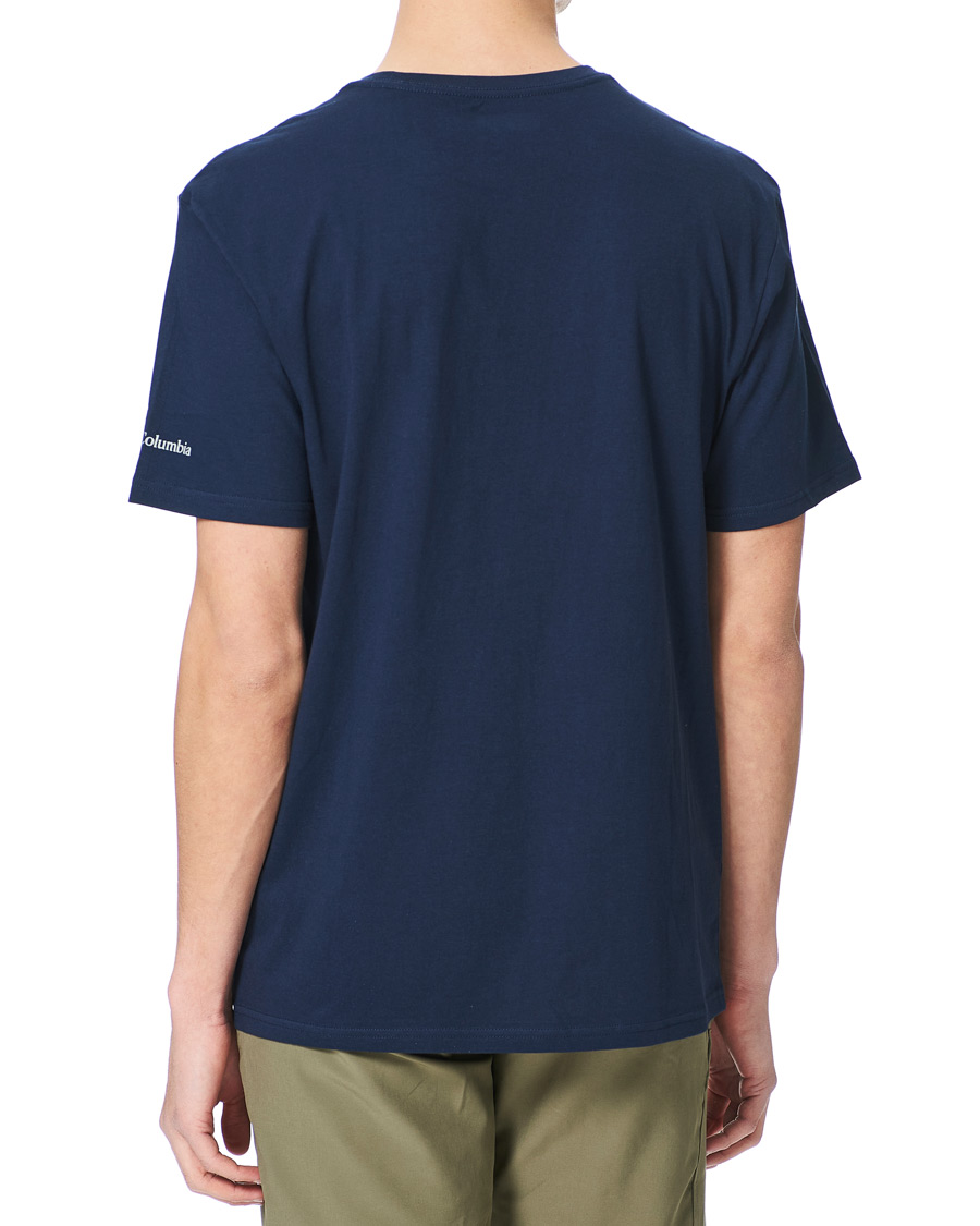 Heren | T-shirts | Columbia | Basic Logo Tee Collegiate Navy