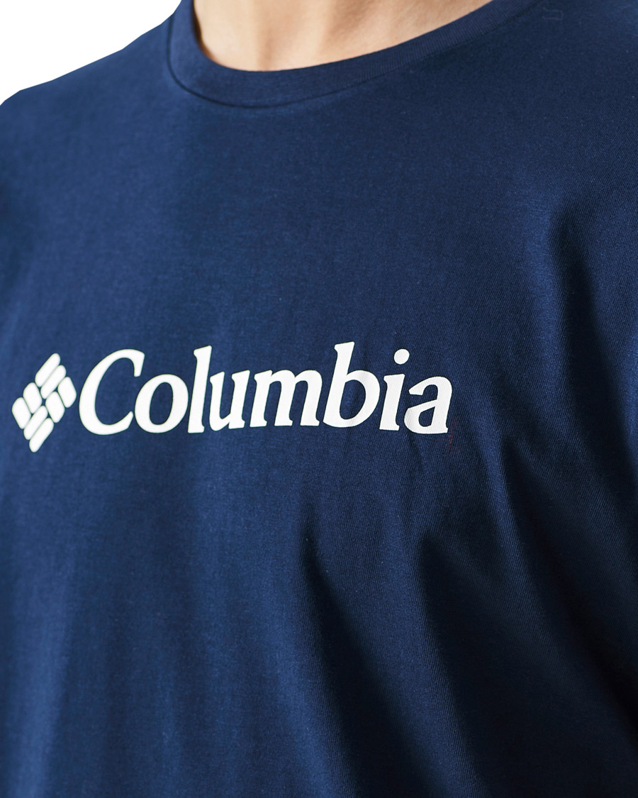 Heren | T-shirts | Columbia | Basic Logo Tee Collegiate Navy