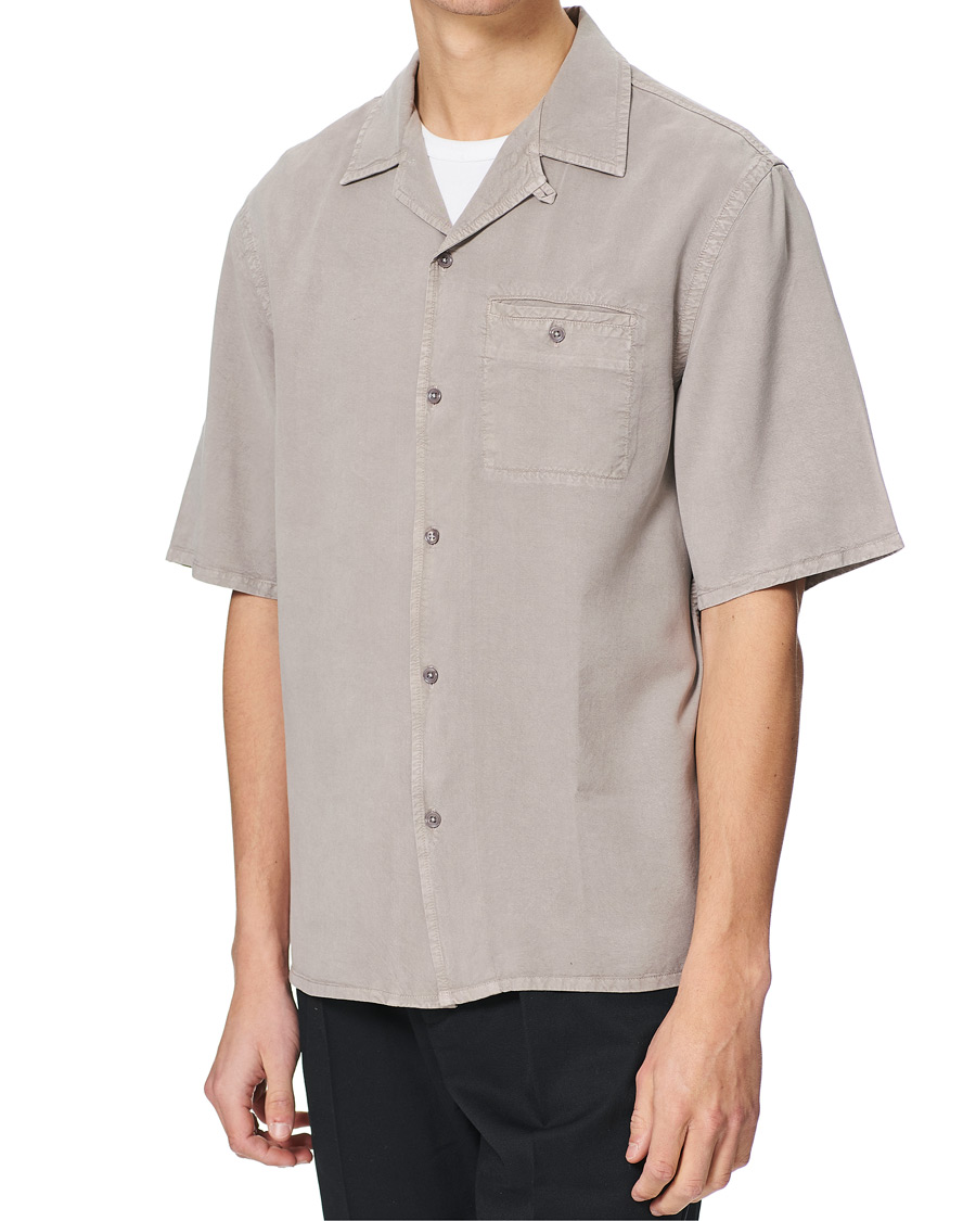 Heren | Overhemden | Filippa K | Charlie Tencel Shirt Light Taupe