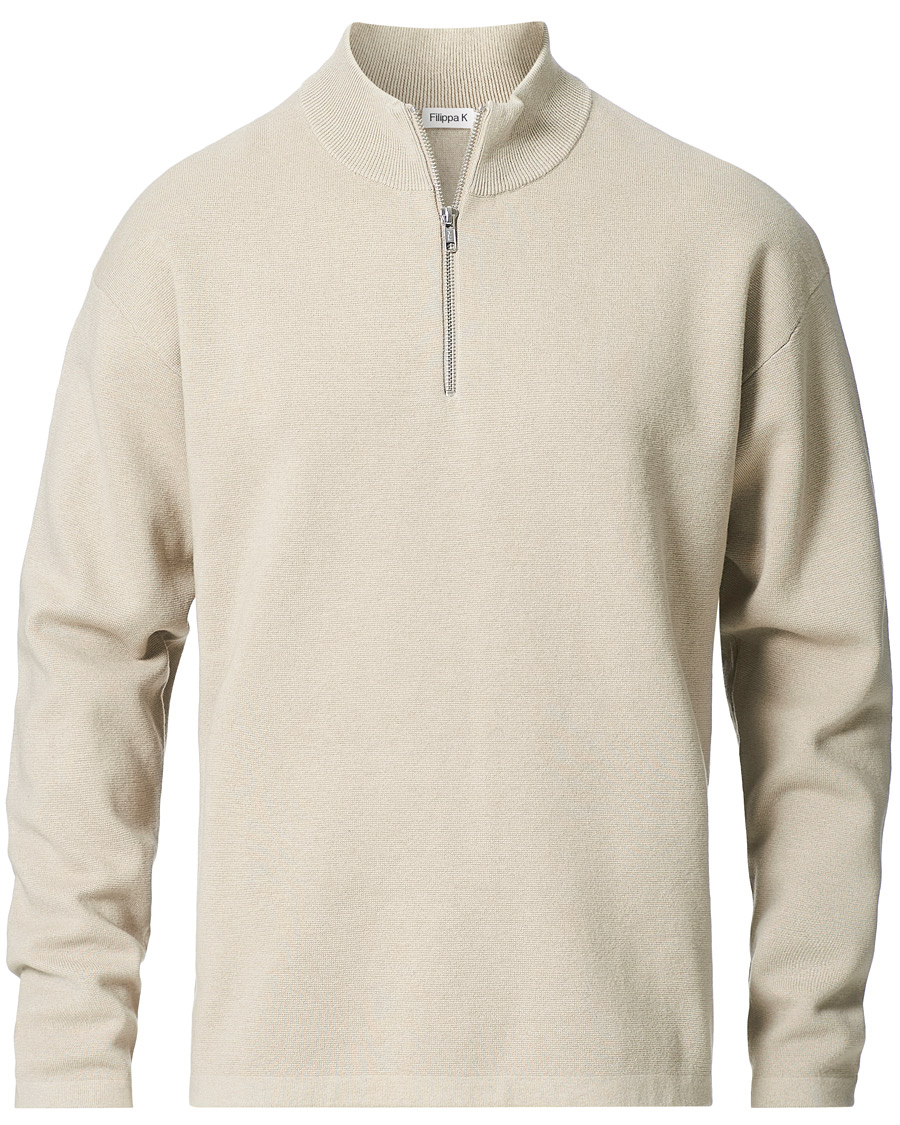 Heren | Truien | Filippa K | Ethan Sweater Grey Beige