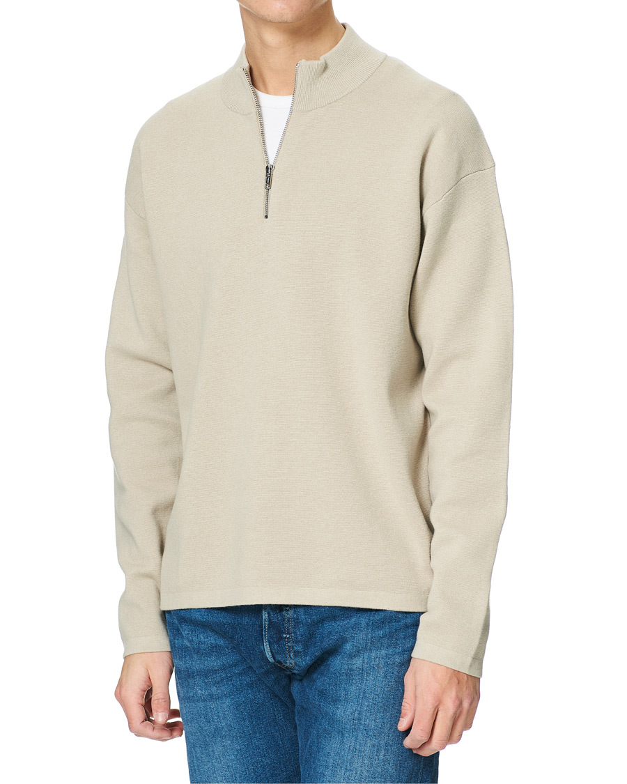 Heren | Truien | Filippa K | Ethan Sweater Grey Beige