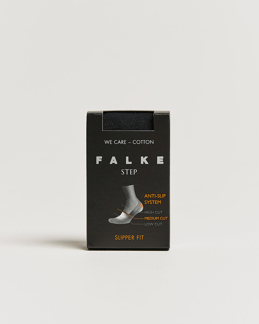 Heren | Ondergoed | Falke | Step In Box Loafer Sock Black
