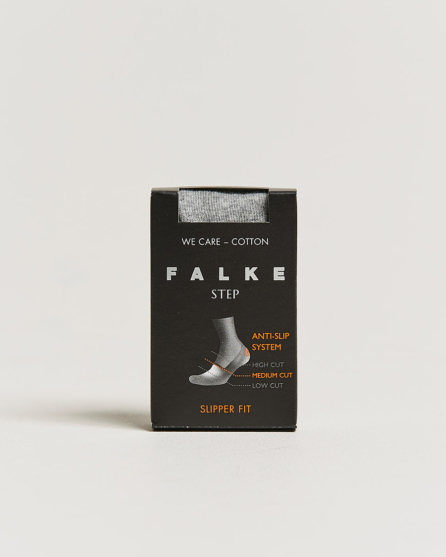 Heren | Ondergoed | Falke | Step In Box Loafer Sock Grey