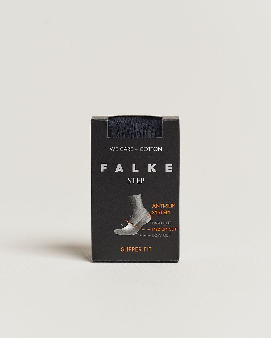 Heren | Ondergoed | Falke | Step In Box Loafer Sock Navy