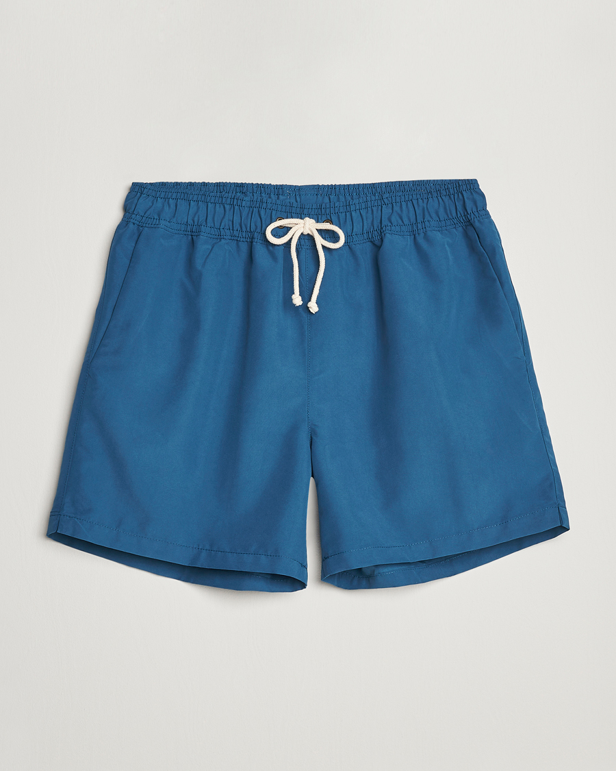 Heren | Zwembroek | Ripa Ripa | Plain Swimshorts Petrol Blue