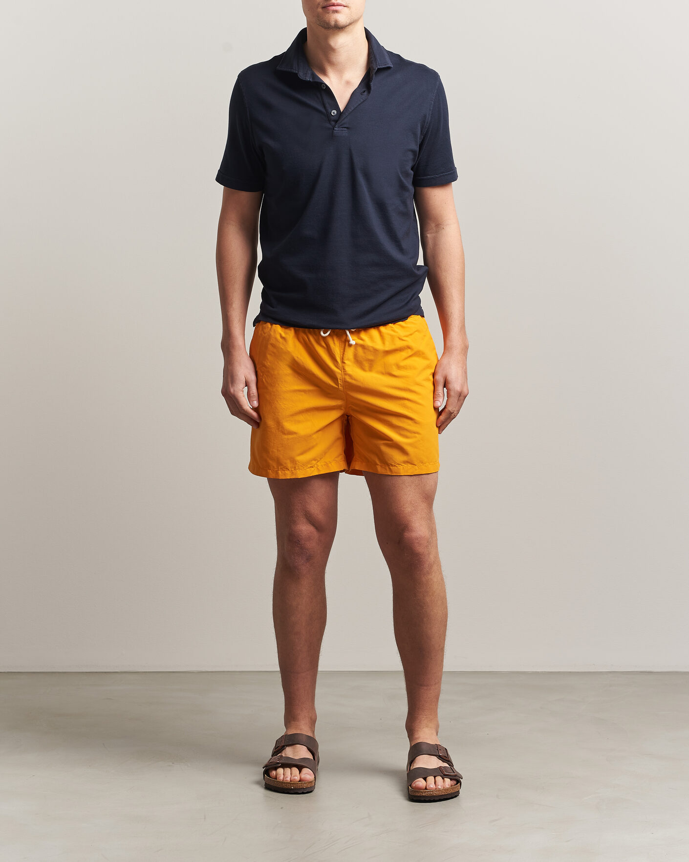 Heren | Zwembroek | Ripa Ripa | Plain Swimshorts Yellow
