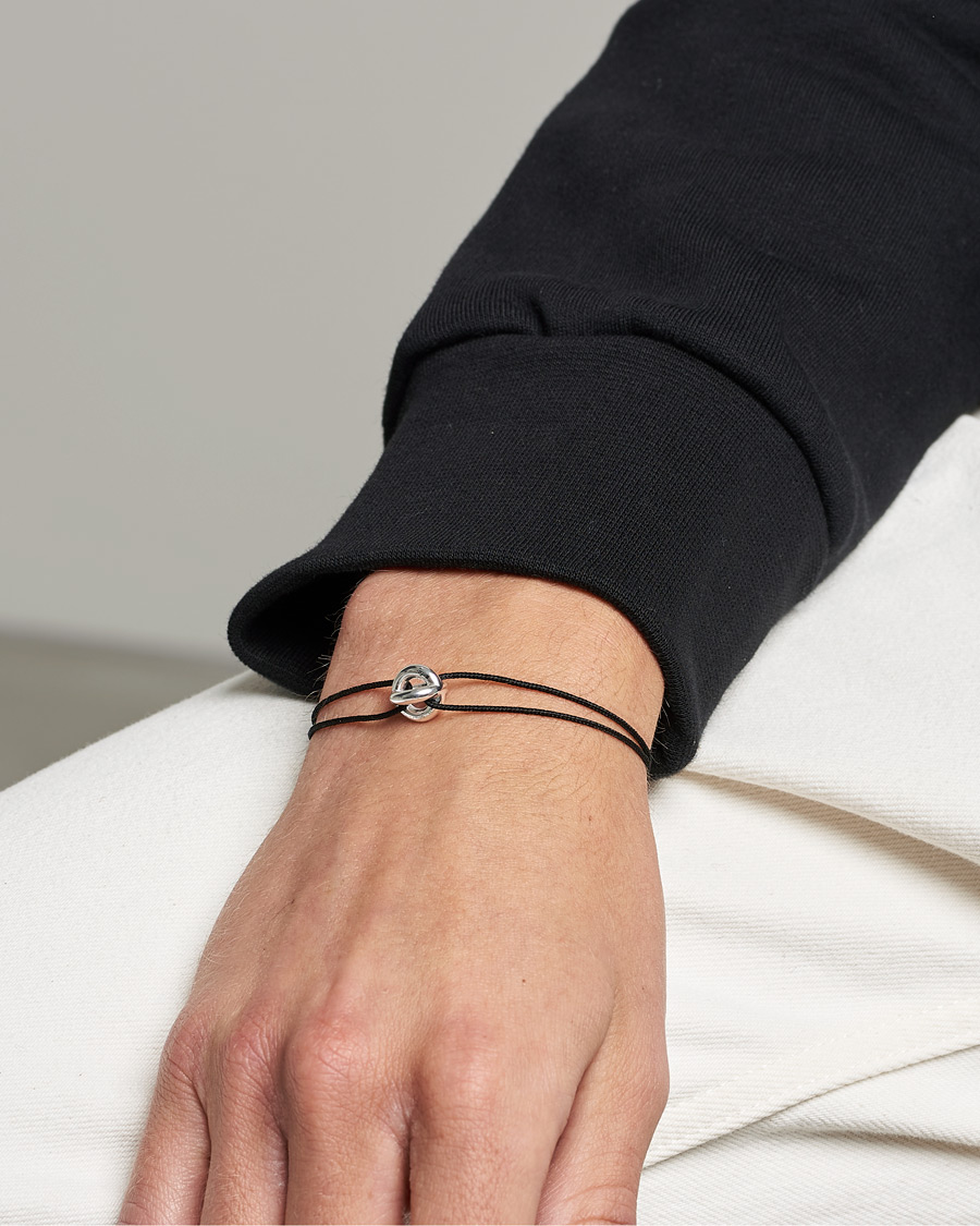 Heren | LE GRAMME | LE GRAMME | Entrelacs Cord Bracelet Sterling Silver 3g