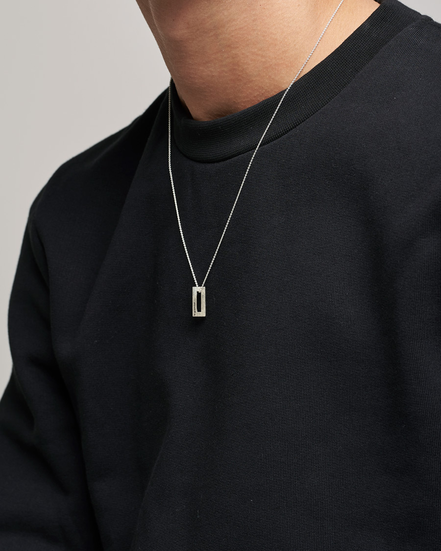 Heren | Ketting | LE GRAMME | Rectangular Necklace Le 1.5 Sterling Silver