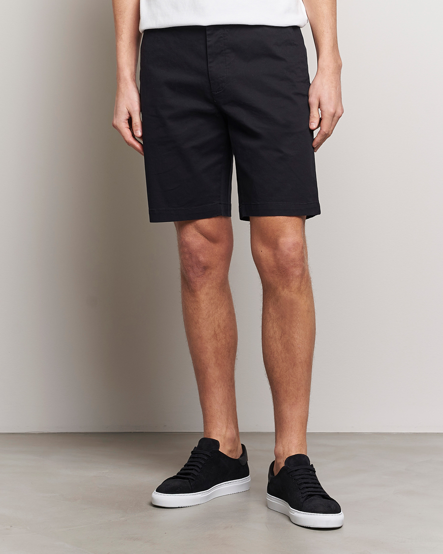 Heren | Chino-shorts | Dockers | Cotton Stretch Twill Chino Shorts Black