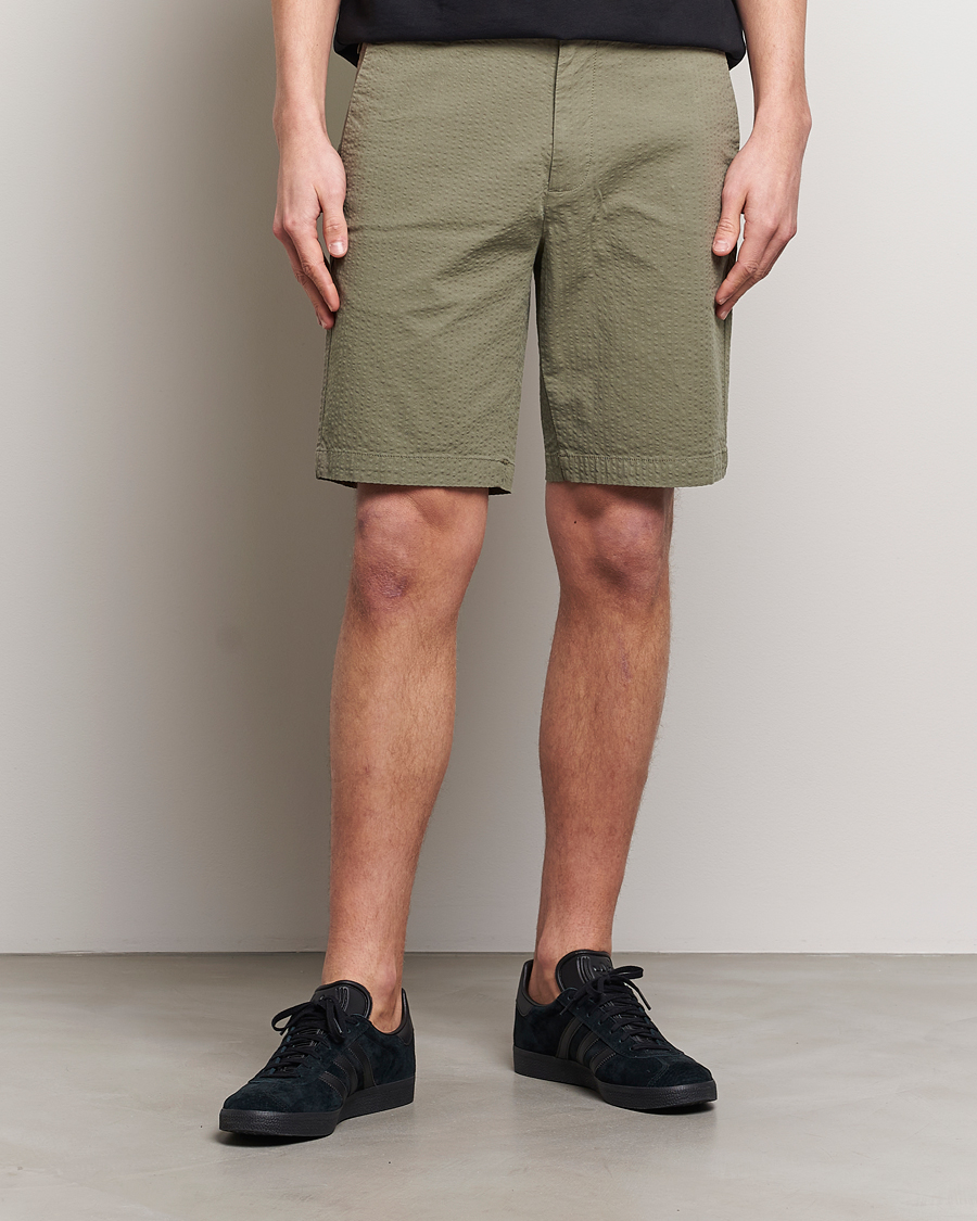 Heren | Korte broek | Dockers | Cotton Stretch Seersucker Chino Shorts Camo