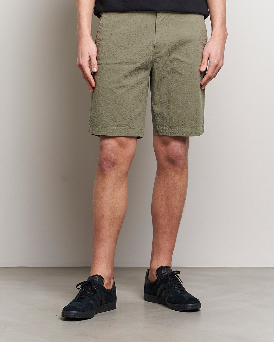 Heren | Afdelingen | Dockers | Cotton Stretch Seersucker Chino Shorts Camo