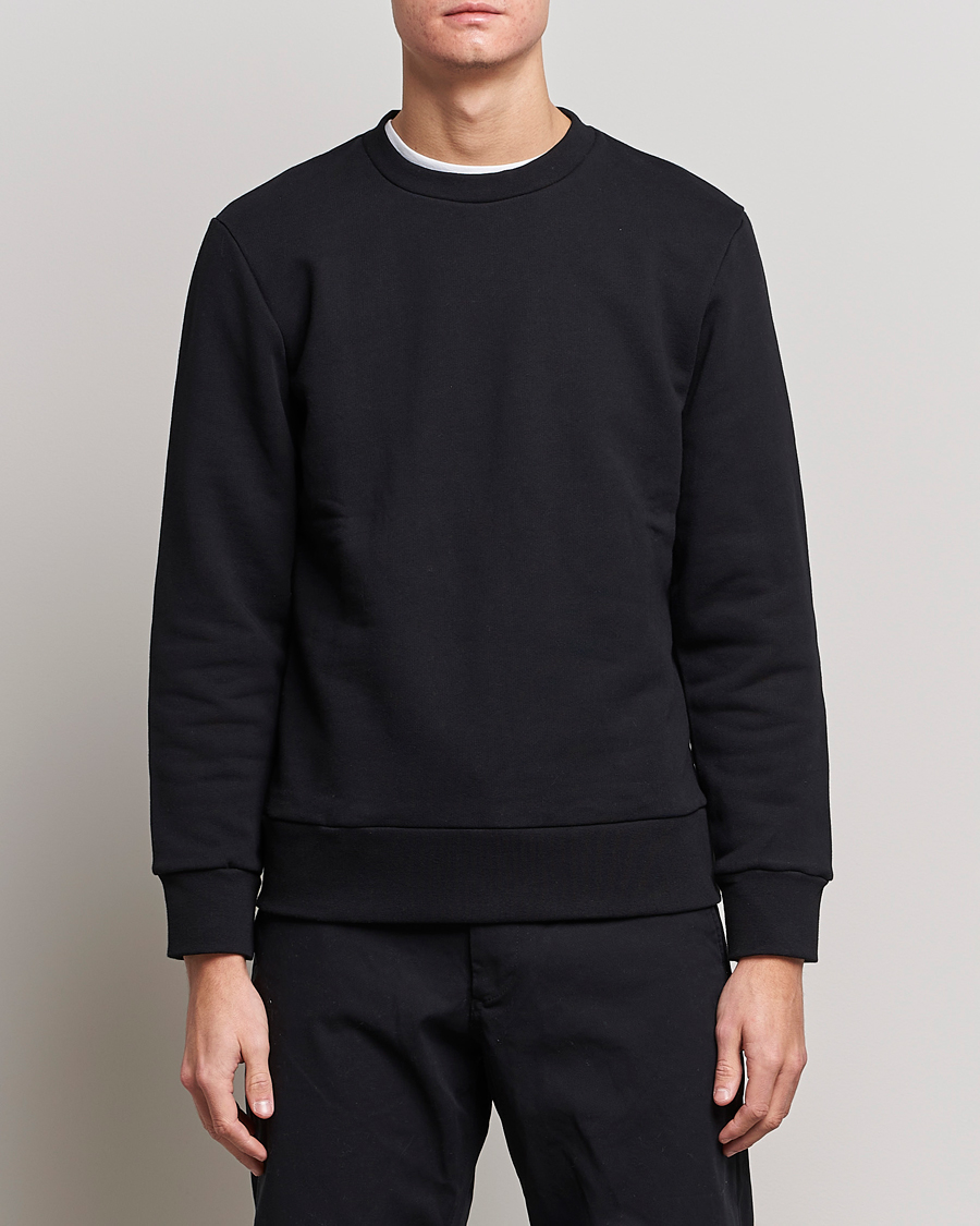 Heren | Sweatshirts | A Day's March | Shaw Sturdy Fleece Sweatshirt Black