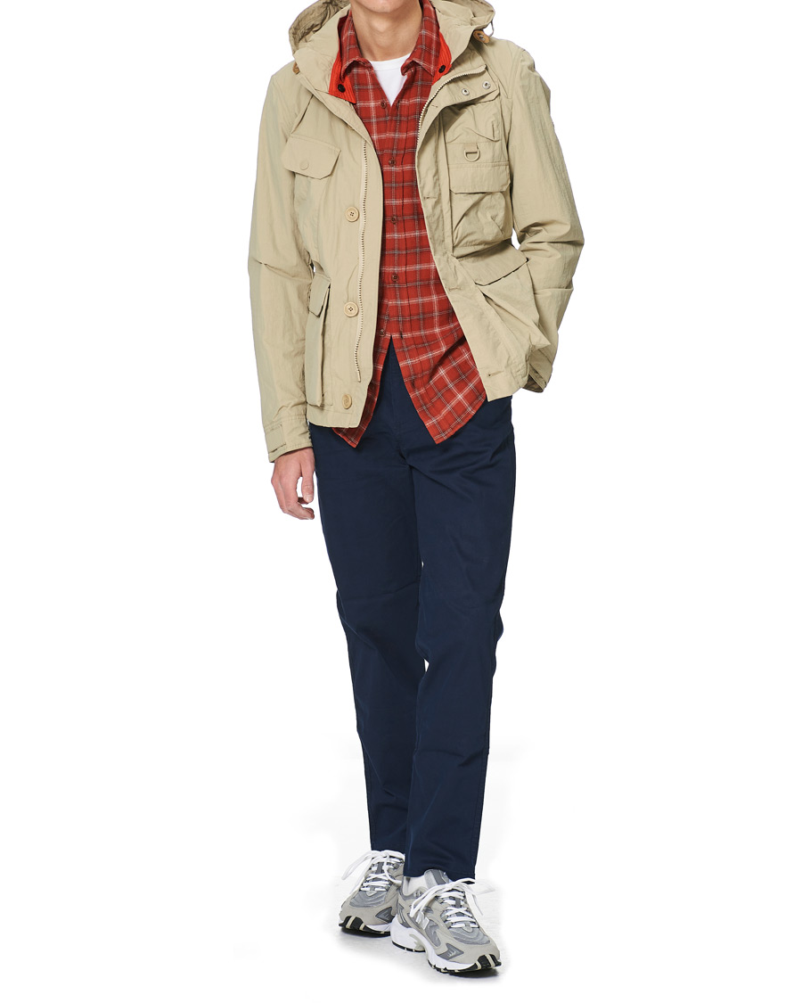 Heren | Jassen | Holubar | Eureka Nylon Hooded Field Jacket Beige