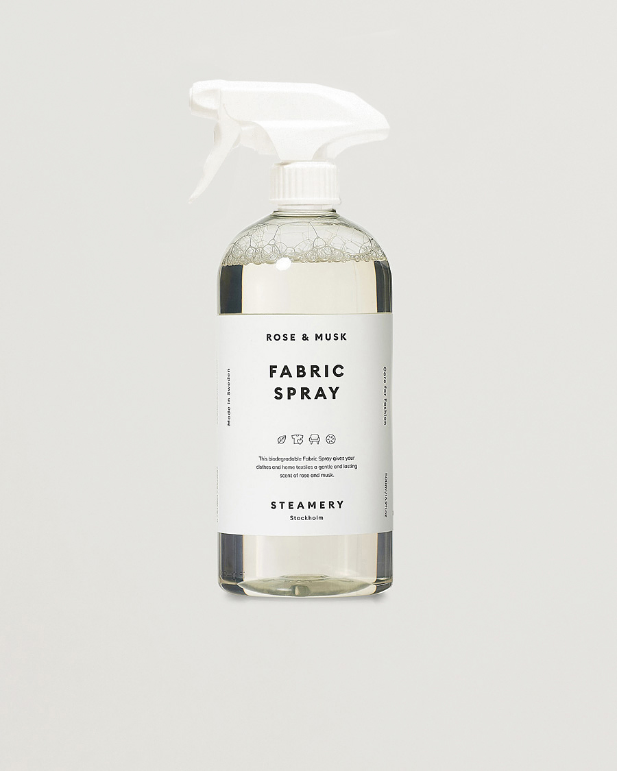 Heren | Kledingverzorging | Steamery | Fabric Spray Rose & Musk 500ml