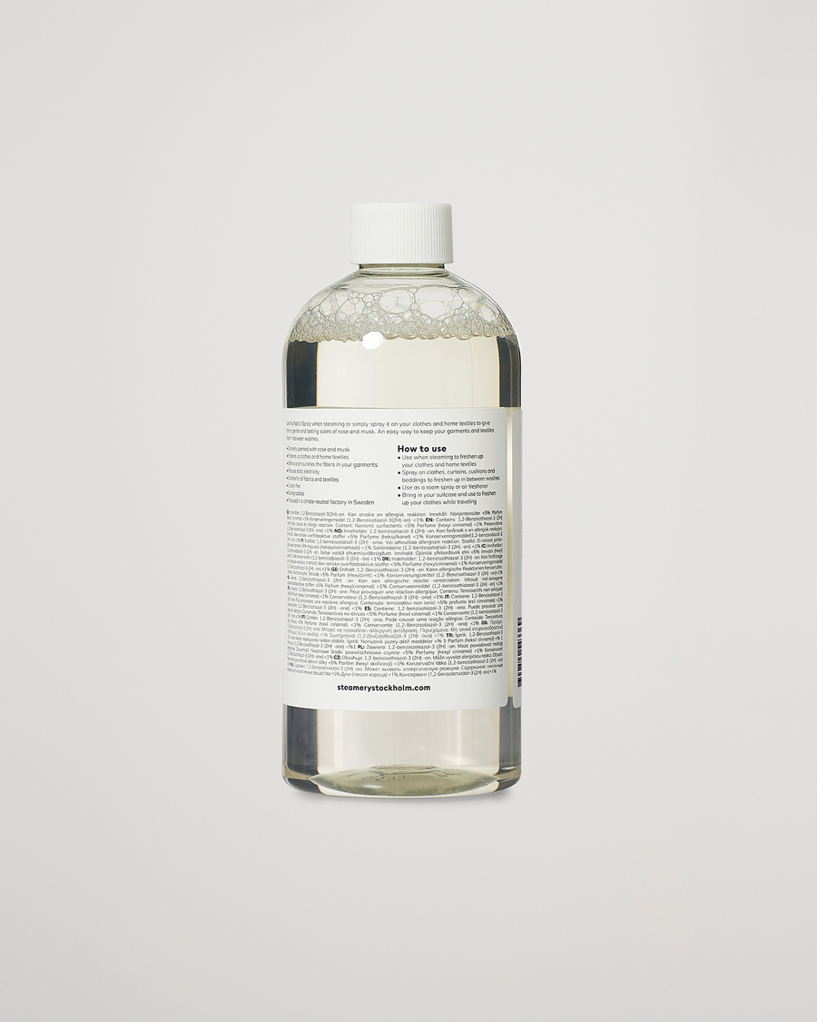 Heren | Kledingverzorging | Steamery | Fabric Spray Rose & Musk 500ml