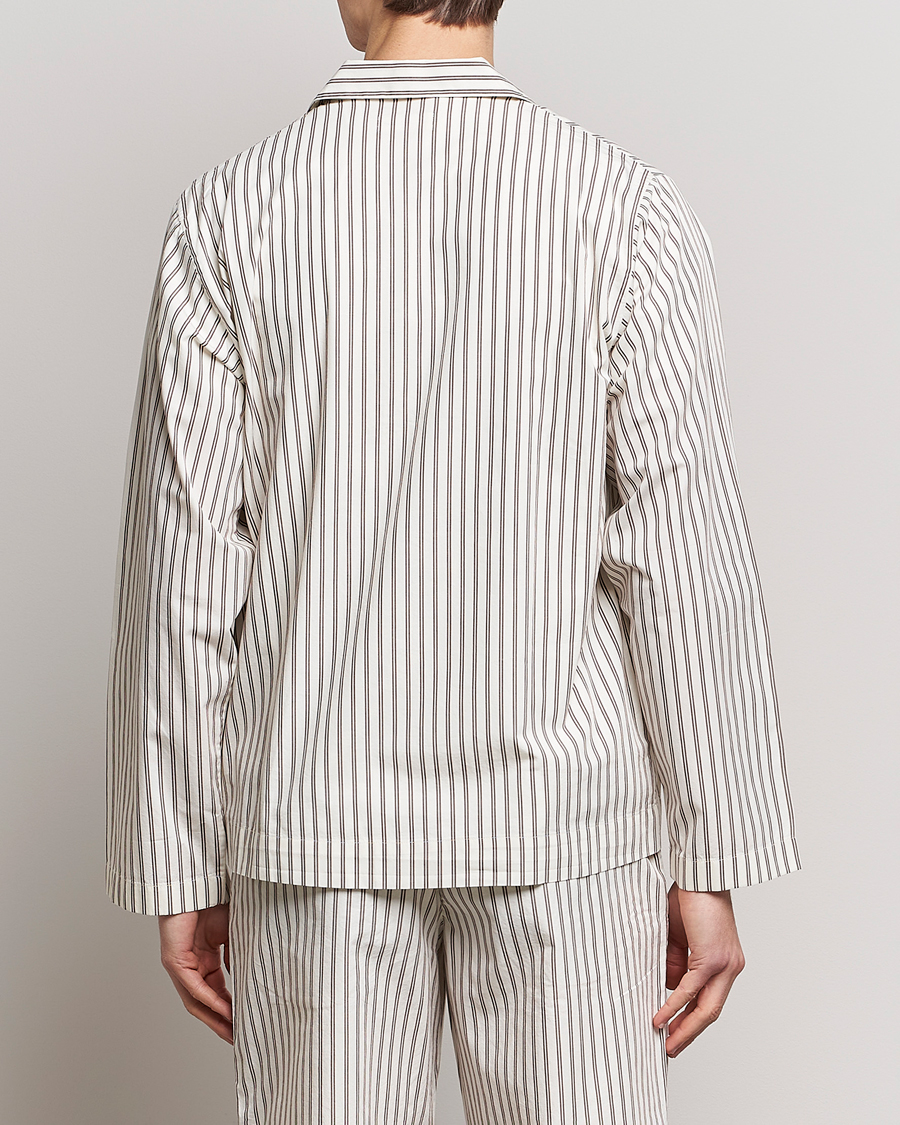 Heren | Pyjama's en gewaden | Tekla | Poplin Pyjama Shirt Hopper Stripes