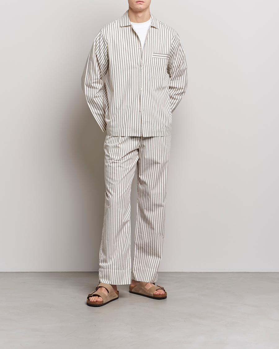 Heren | Pyjama's en gewaden | Tekla | Poplin Pyjama Pants Hopper Stripes