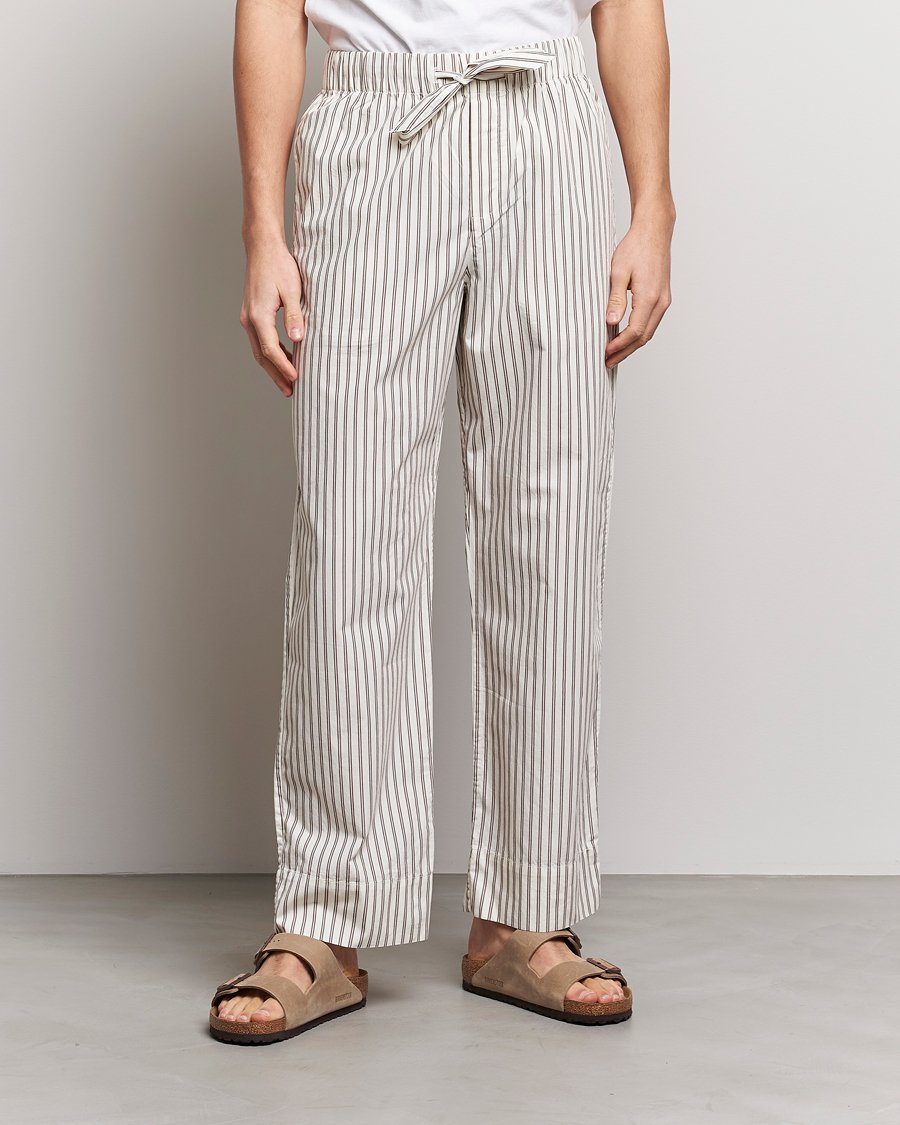 Heren | Pyjama broeken | Tekla | Poplin Pyjama Pants Hopper Stripes