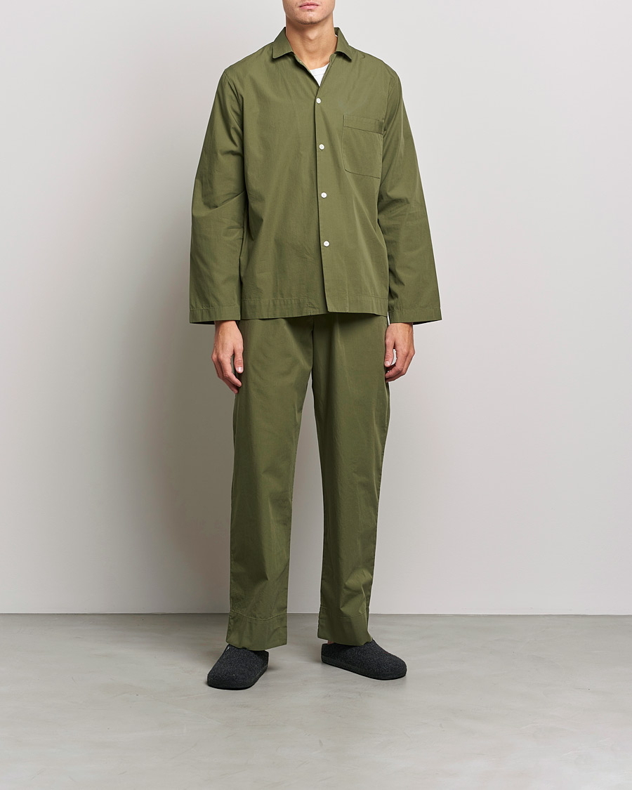 Heren | Pyjama's en gewaden | Tekla | Poplin Pyjama Pants Willow