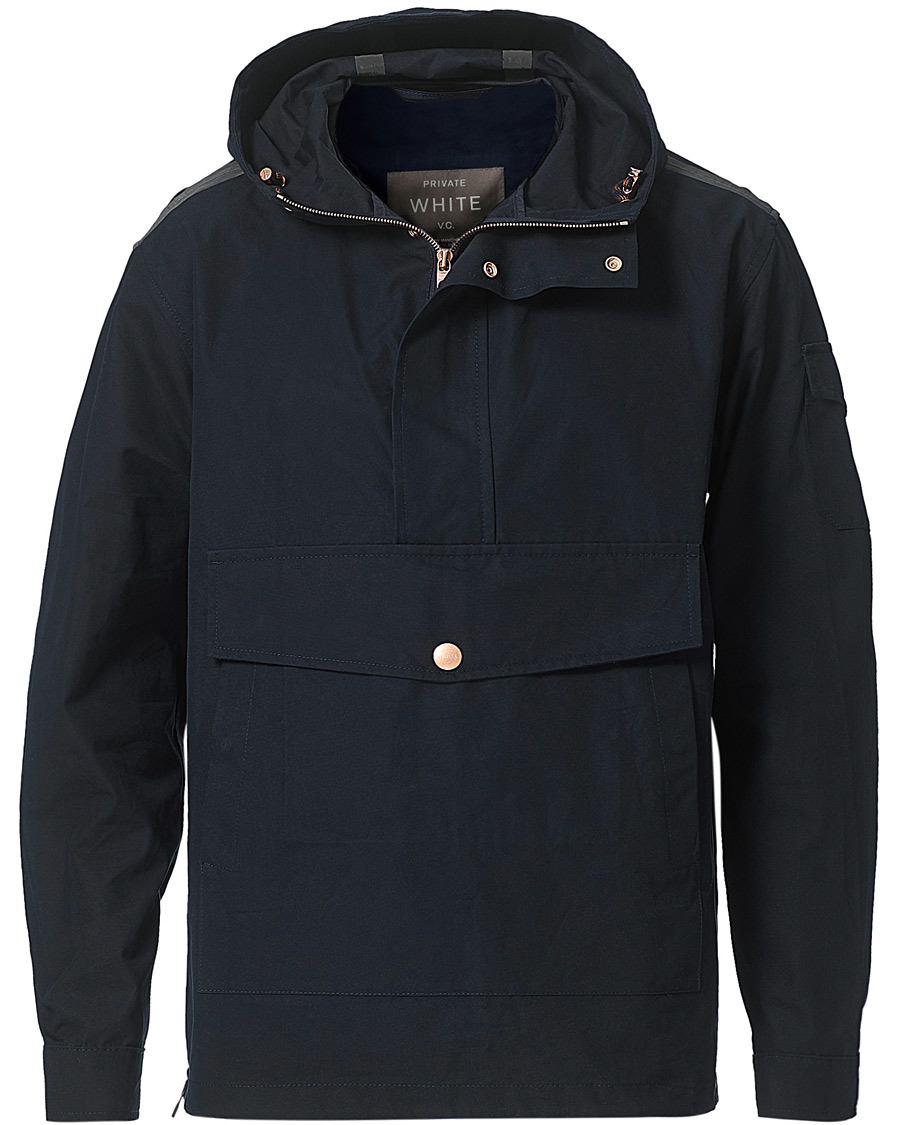 Heren | Jassen | Private White V.C. | Ventile Storm Smock Midnight