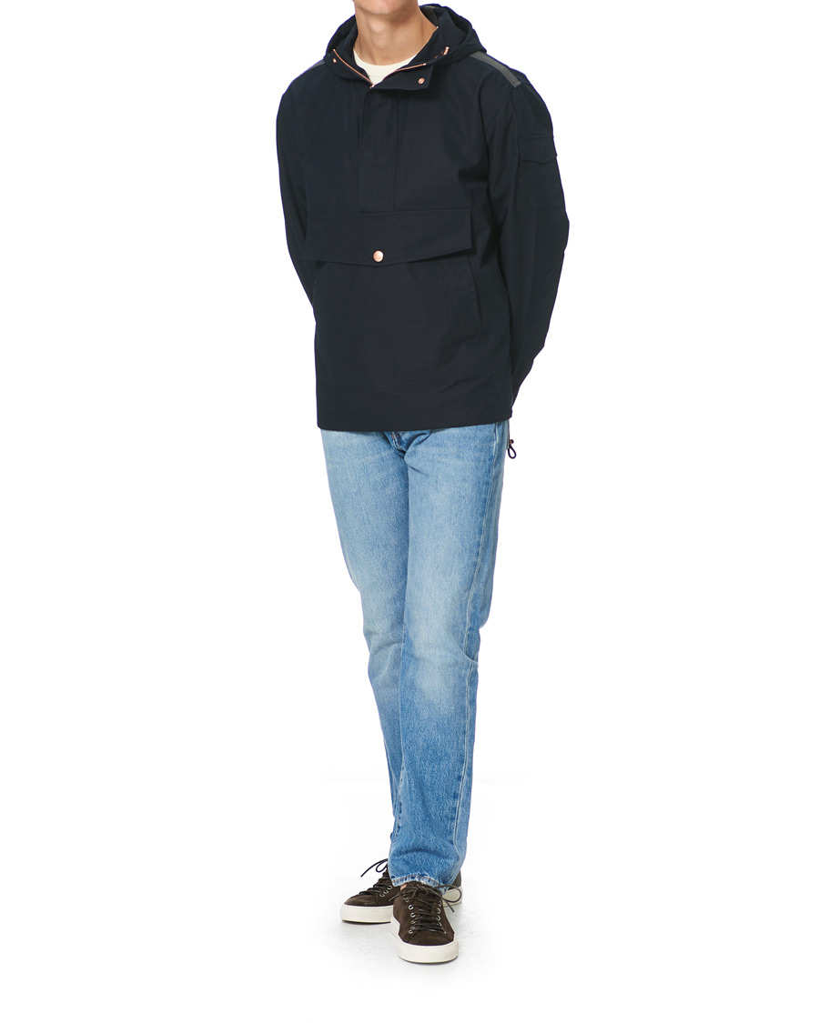Heren | Jassen | Private White V.C. | Ventile Storm Smock Midnight