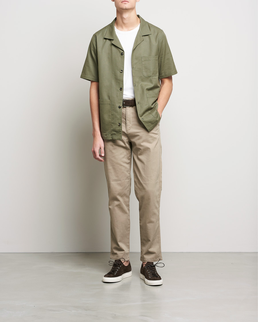 Heren | Overhemden | Private White V.C. | 3 Pocket Cruiser Shirt Olive