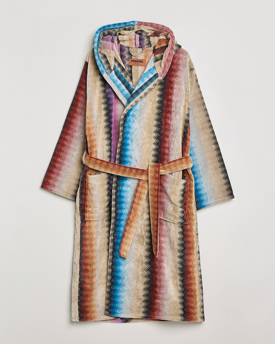 Heren | Pyjama's en gewaden | Missoni Home | Byron Bathrobe Multicolor